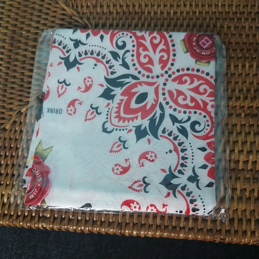 Jim Beam bandana handkerchief Paisley classic